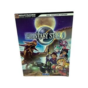 Phantasy Star 0 Official Strategy Guide BradyGames Sega 2009